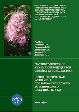 Биоэкологический анализ индруцентов семейства Rosaceae Juss. (дендрологическая коллекция Полярно-альпийского ботанического сада-института)